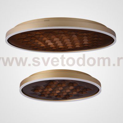 Потолочный светильник HONEY D60 Gold/Dark wood ImperiumLoft 193480-26