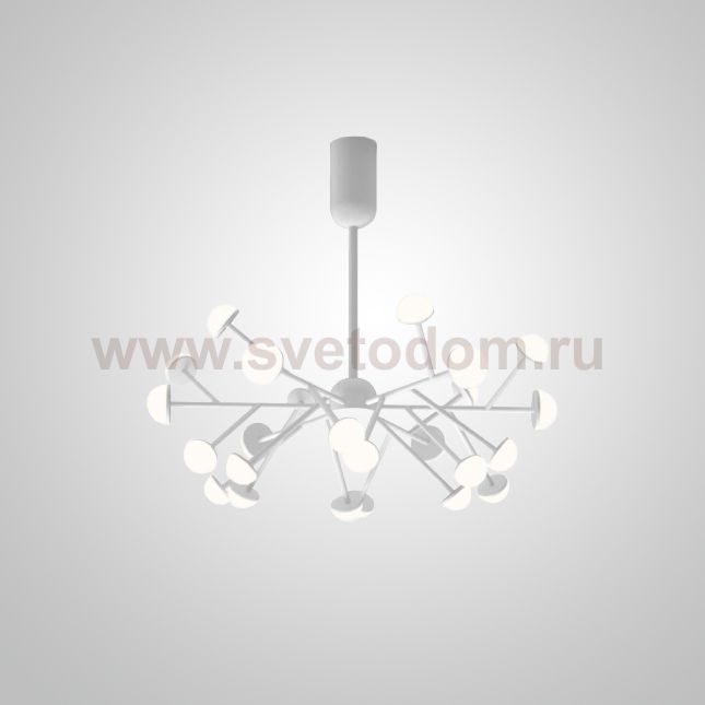 Потолочная люстра HILVI D68 White ImperiumLoft 193519-23