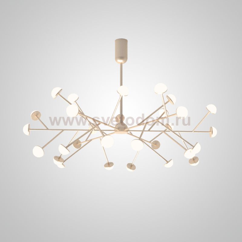 Потолочная люстра HILVI D120 Pink ImperiumLoft 193524-23