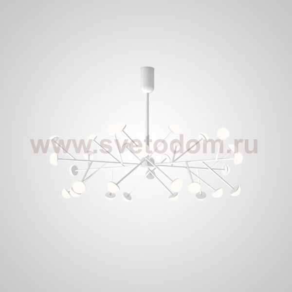 Потолочная люстра HILVI D120 White ImperiumLoft 193526-23