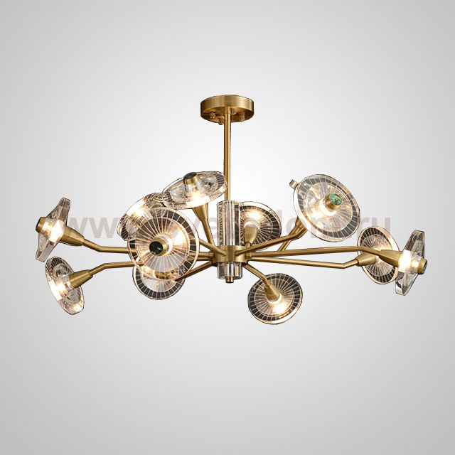Потолочная люстра JANICA L12 Brass ImperiumLoft 193531-23