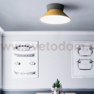 Потолочный светильник KNAP D40 Yellow ImperiumLoft 193555-26