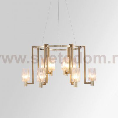 Подвесная кольцевая люстра KRISTEL D75 12 lamps ImperiumLoft 193560-26