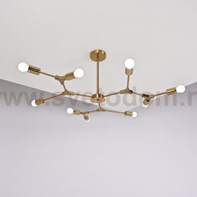 Люстра на штанге LATE D103 Gold ImperiumLoft 193584-26