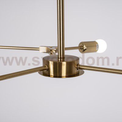 Люстра на штанге LATE D103 Gold ImperiumLoft 193584-26