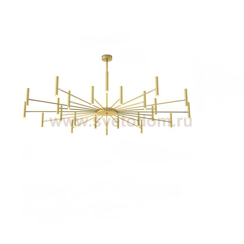 Люстра POP P40 Chandelier 24 lamps D130 Mod.B Gold ImperiumLoft 193605-26