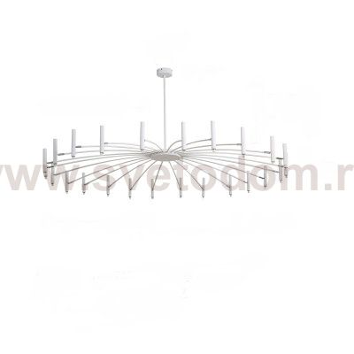 Люстра POP P40 Chandelier 24 lamps D130 Mod.A White ImperiumLoft 193608-26