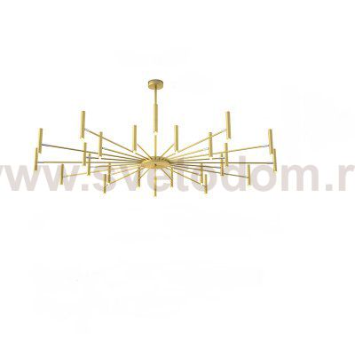 Люстра POP P40 Chandelier 24 lamps D180 Mod.B Gold ImperiumLoft 193613-26