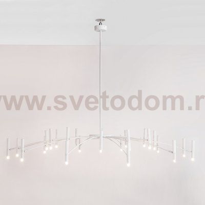 Люстра POP P40 Chandelier 24 lamps D180 Mod.B White ImperiumLoft 193614-26
