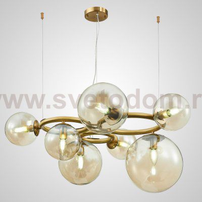Подвестная люстра POLDI AMBER D62 ImperiumLoft 193621-23
