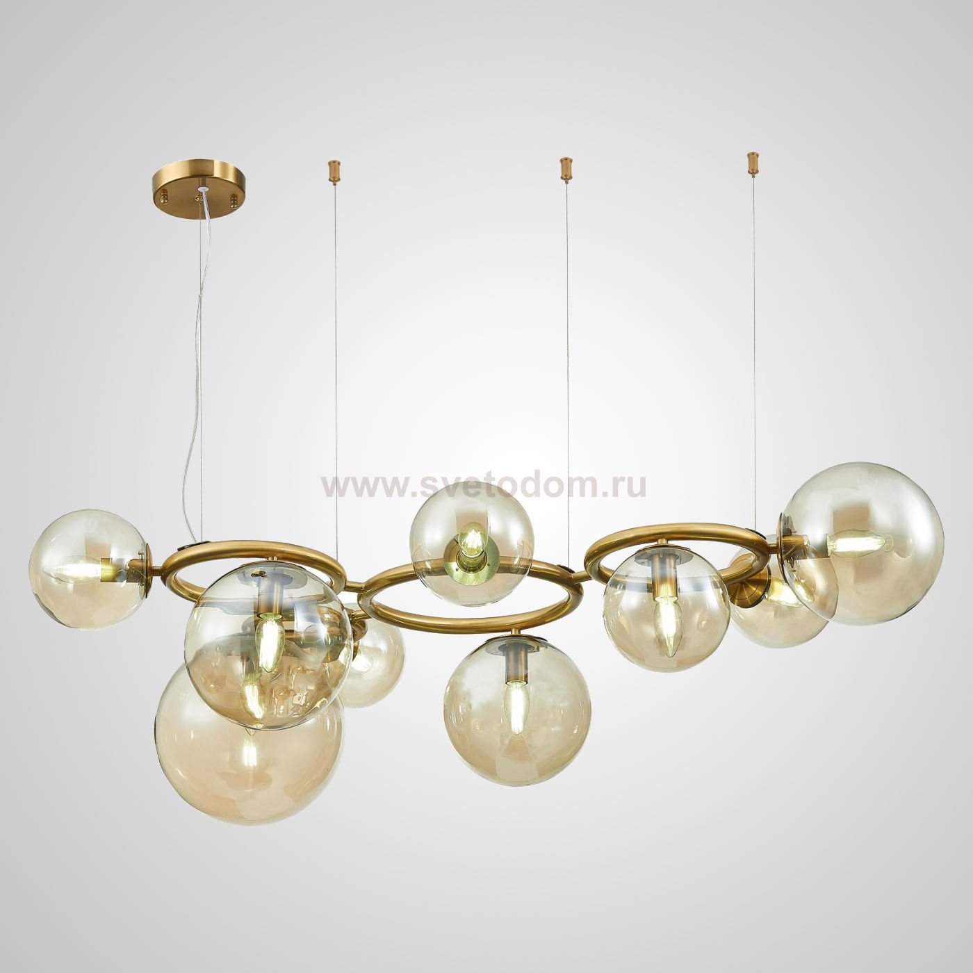 Подвестная люстра POLDI AMBER D104 ImperiumLoft 193622-23