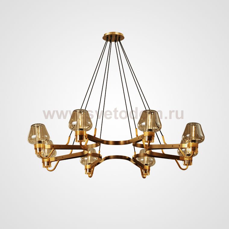 Люстра MONTALEMBERT D115 Brown ImperiumLoft 193633-26