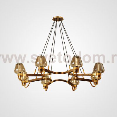 Люстра MONTALEMBERT D115 Brown ImperiumLoft 193633-26