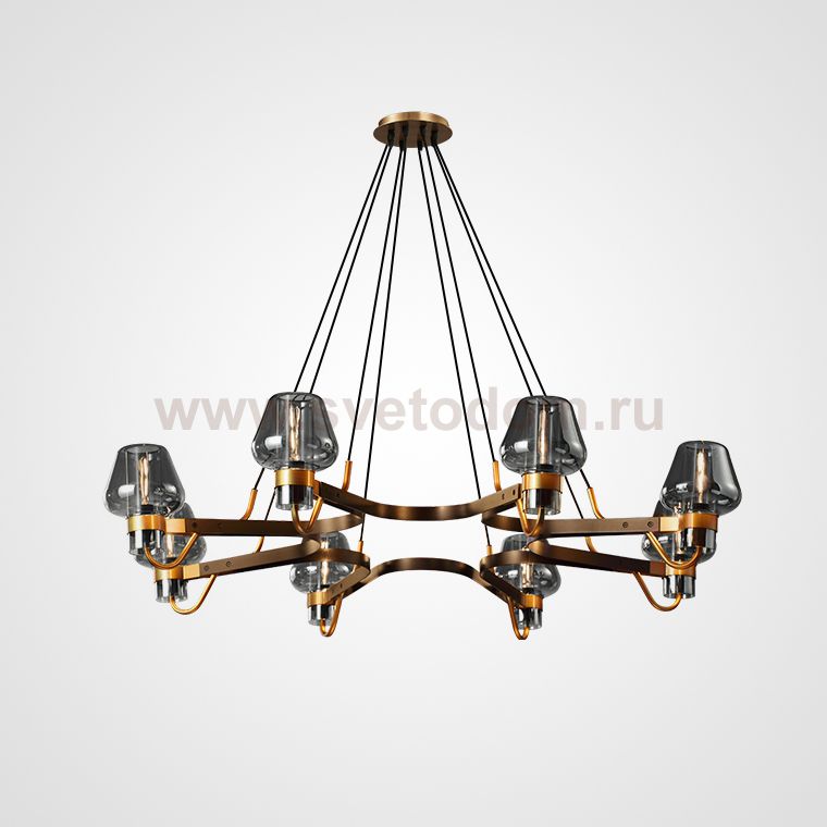 Люстра MONTALEMBERT D115 Smoky ImperiumLoft 193634-26