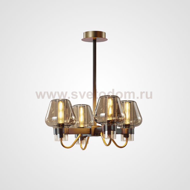 Люстра MONTALEMBERT D45 Brown ImperiumLoft 193638-26