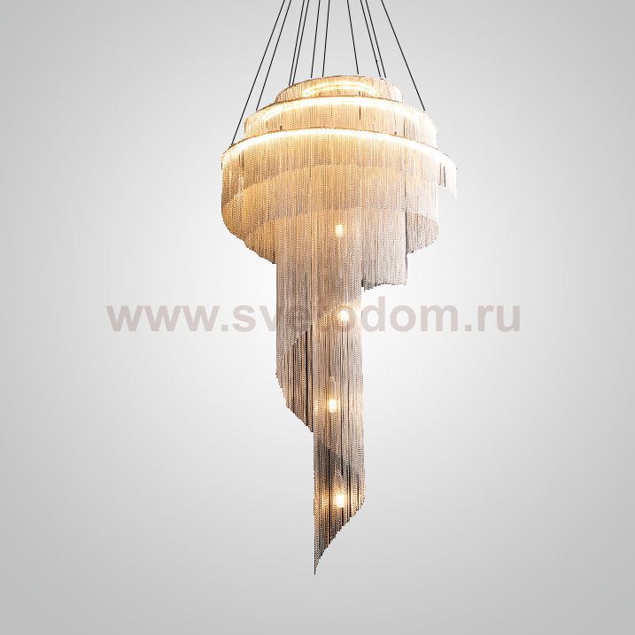 Подвесная люстра CONCORDIA GOLD D60 Chrome ImperiumLoft 193718-23