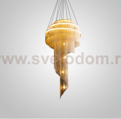 Подвесная люстра CONCORDIA GOLD D120 Gold ImperiumLoft 193724-23