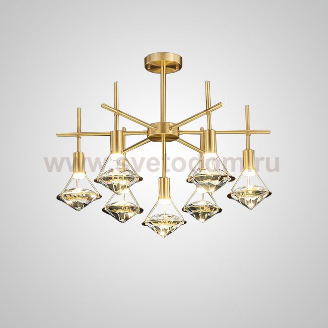 Потолочная люстра GLASGOW CH L7 ImperiumLoft 193731-23