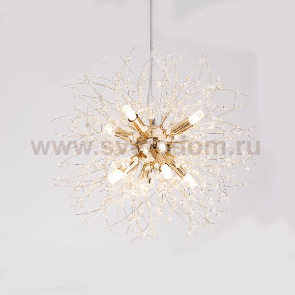 Подвесная люстра ROSALIA D40 Gold ImperiumLoft 193735-23