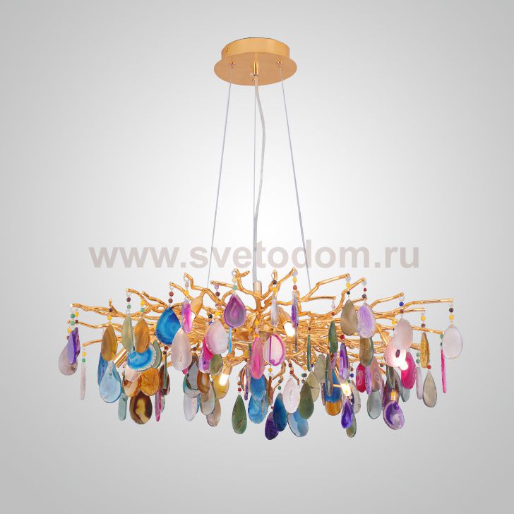 Подвесная люстра AGATE COLOR L8 ImperiumLoft 193743-23