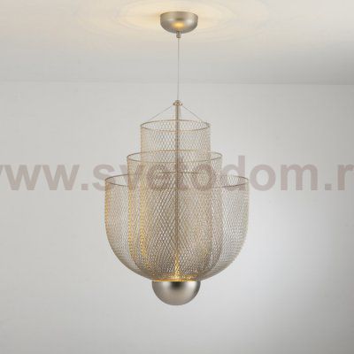 Подвесная люстра MESHMATICA D45 Nickel ImperiumLoft 193763-26