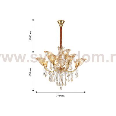 Люстра Favourite 1943-12P Lotos