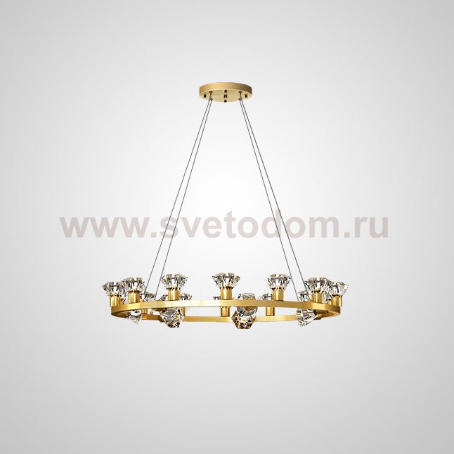 Подвесная люстра KENDRA CH D83 Gold ImperiumLoft 194926-23