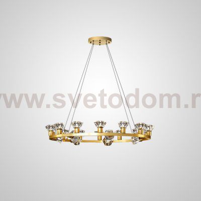 Подвесная люстра KENDRA CH D83 Gold ImperiumLoft 194926-23