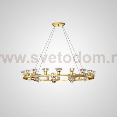 Подвесная люстра KENDRA CH D103 Gold ImperiumLoft 194927-23