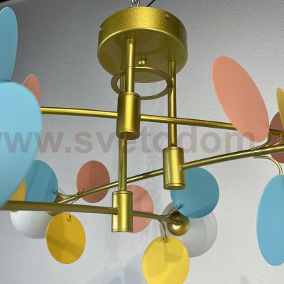 Потолочная люстра MATISSE B D80 Gold Multicolor ImperiumLoft 194949-23