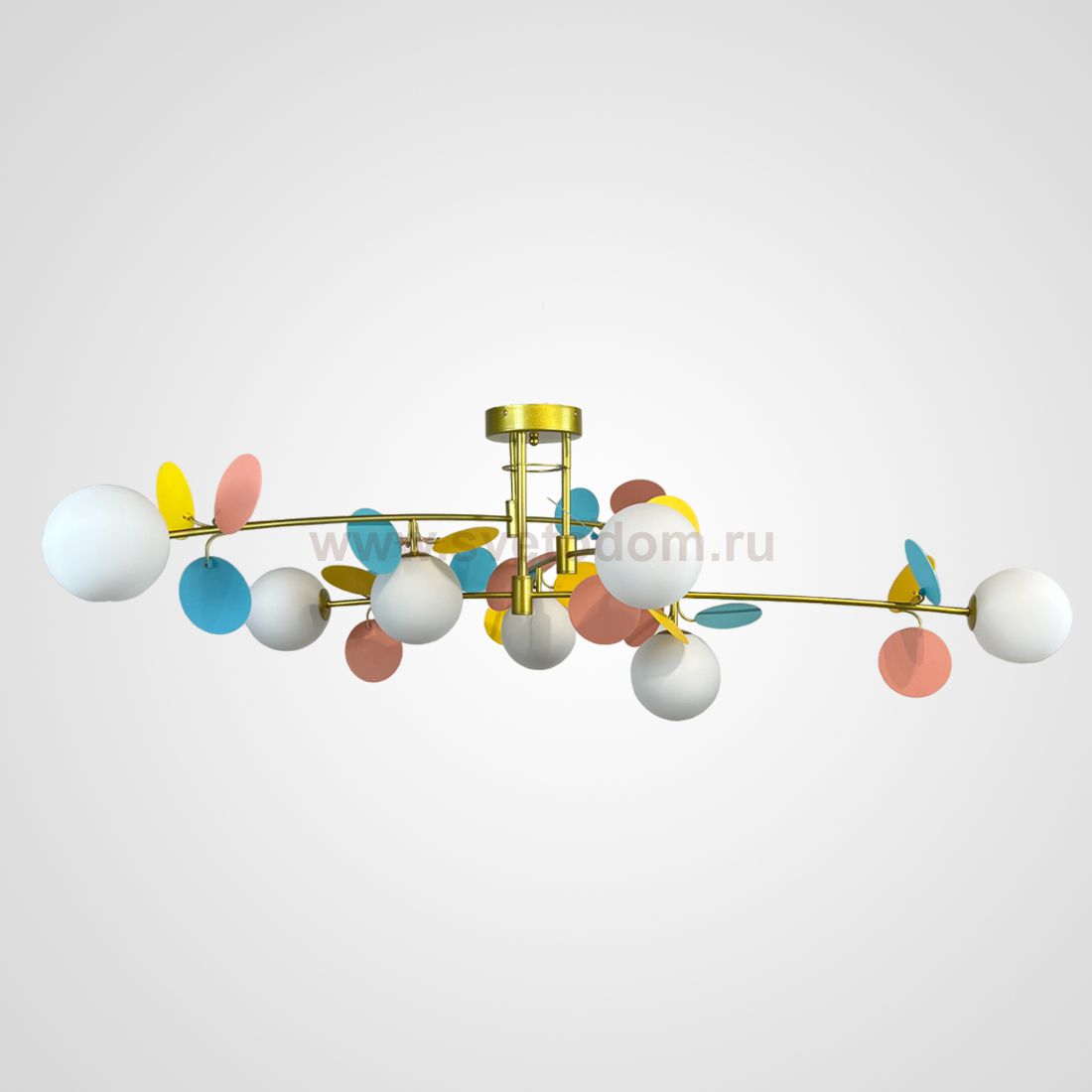 Потолочная люстра MATISSE B D120 Gold Multicolor ImperiumLoft 194952-23