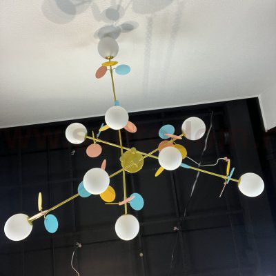 Потолочная люстра MATISSE B D120 Gold Multicolor ImperiumLoft 194952-23