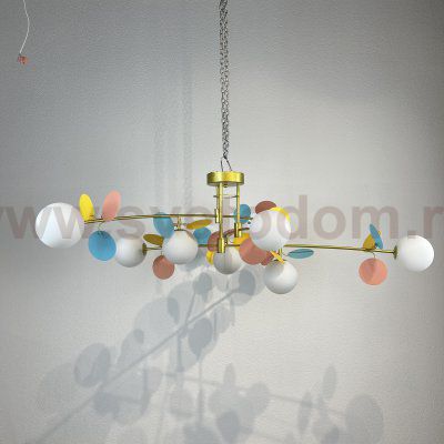 Потолочная люстра MATISSE B D120 Gold Multicolor ImperiumLoft 194952-23