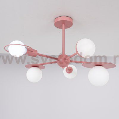 Потолочная люстра HENDY Pink ImperiumLoft 194954-23