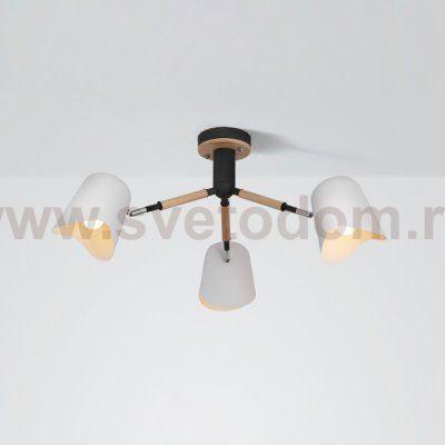Люстра на штанге NOTCH D70 White ImperiumLoft 194981-26