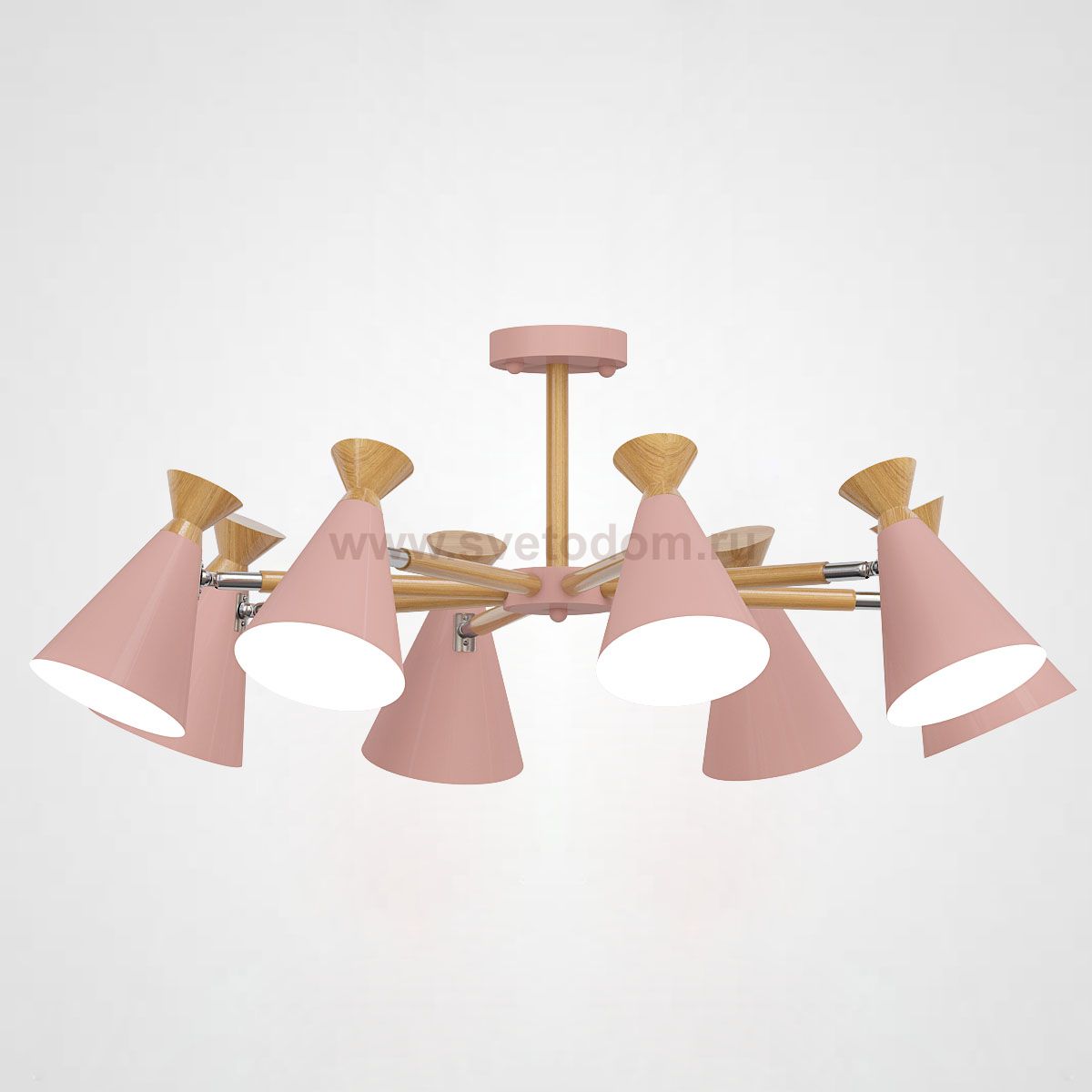 Люстра на штанге OLA D90,5 Pink ImperiumLoft 194997-26