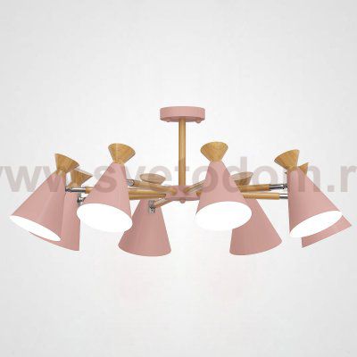 Люстра на штанге OLA D90,5 Pink ImperiumLoft 194997-26