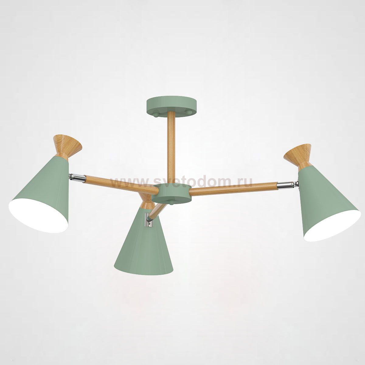 Люстра на штанге OLA D60,5 Green ImperiumLoft 194998-26