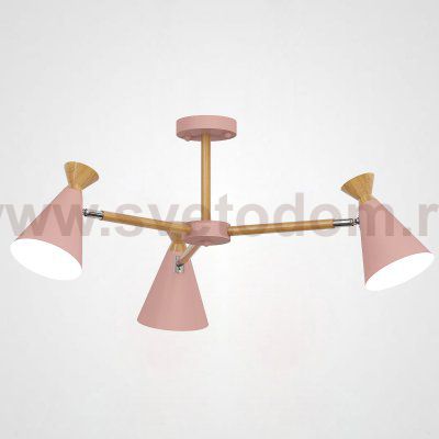 Люстра на штанге OLA D60,5 Pink ImperiumLoft 195000-26