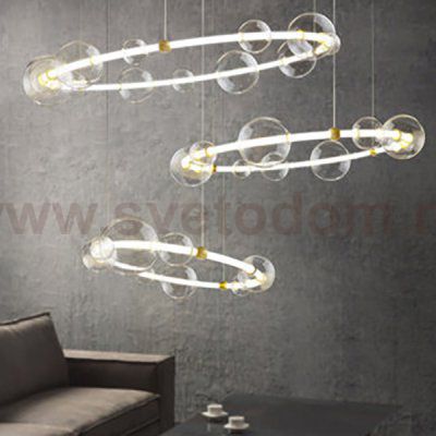 Подвесная люстра SESSA RING D94 ImperiumLoft 195005-23