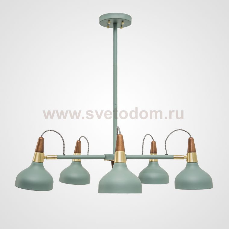 Люстра на штанге OPLAND A 5 lamps Blue ImperiumLoft 195007-26