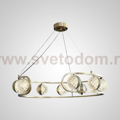 Подвесная люстра MAIRIN CH D90 ImperiumLoft 195444-23