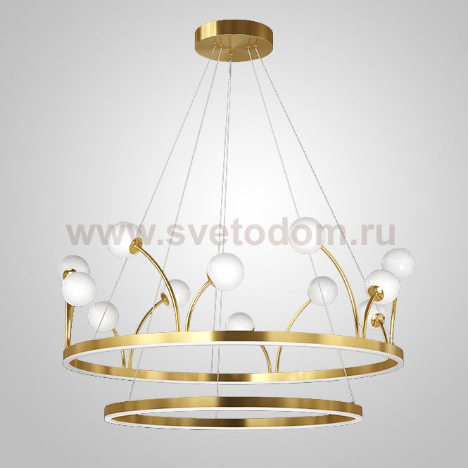 Подвесная люстра ALET D88 D60 ImperiumLoft 195448-23