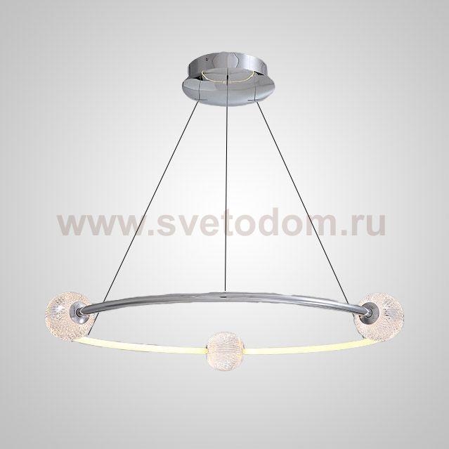 Подвесная люстра STORMS CH D89 Chrome ImperiumLoft 195491-23