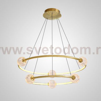 Подвесная люстра STORMS CH D89 D68 Gold ImperiumLoft 195493-23