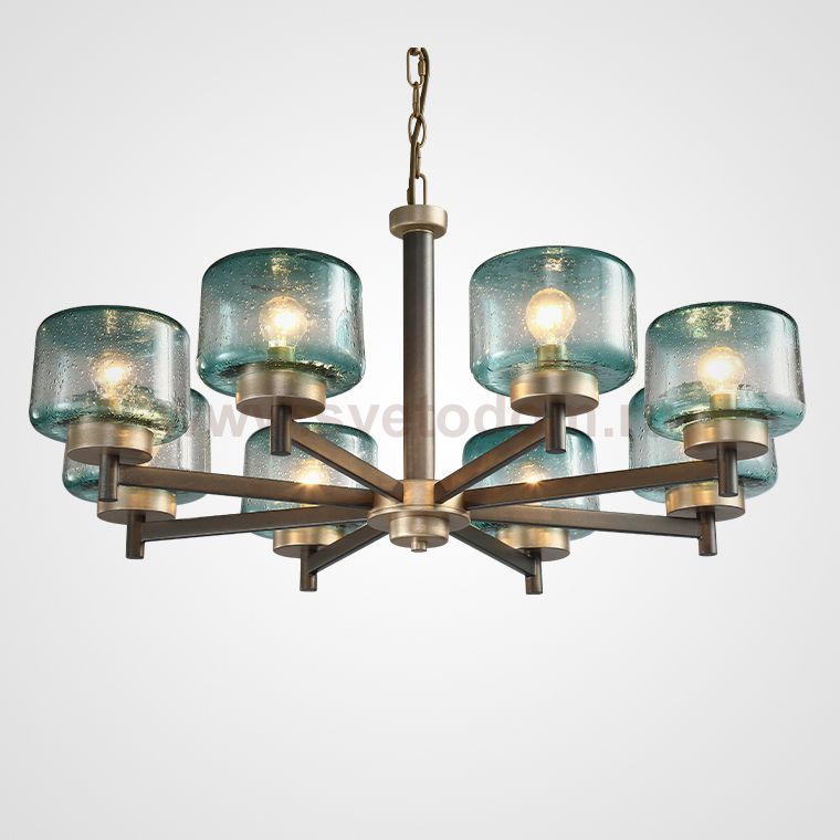 Подвесная люстра POT D82 Blue ImperiumLoft 195520-26