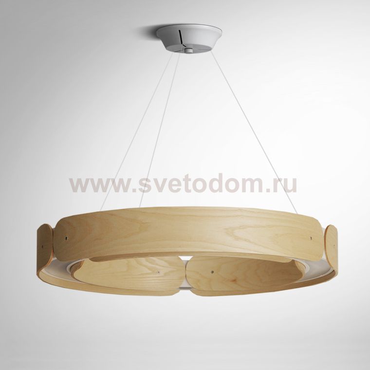 Подвесной кольцевой светильник RANGE 1 D70  Light wood ImperiumLoft 195538-26