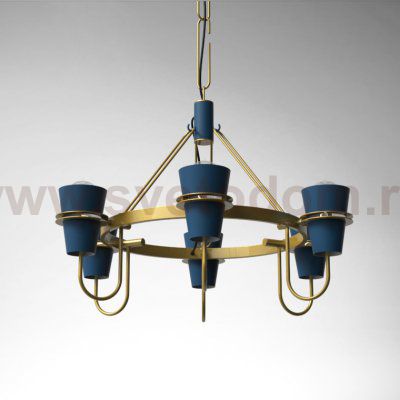 Подвесная люстра REINAR B D78 Blue ImperiumLoft 196743-26