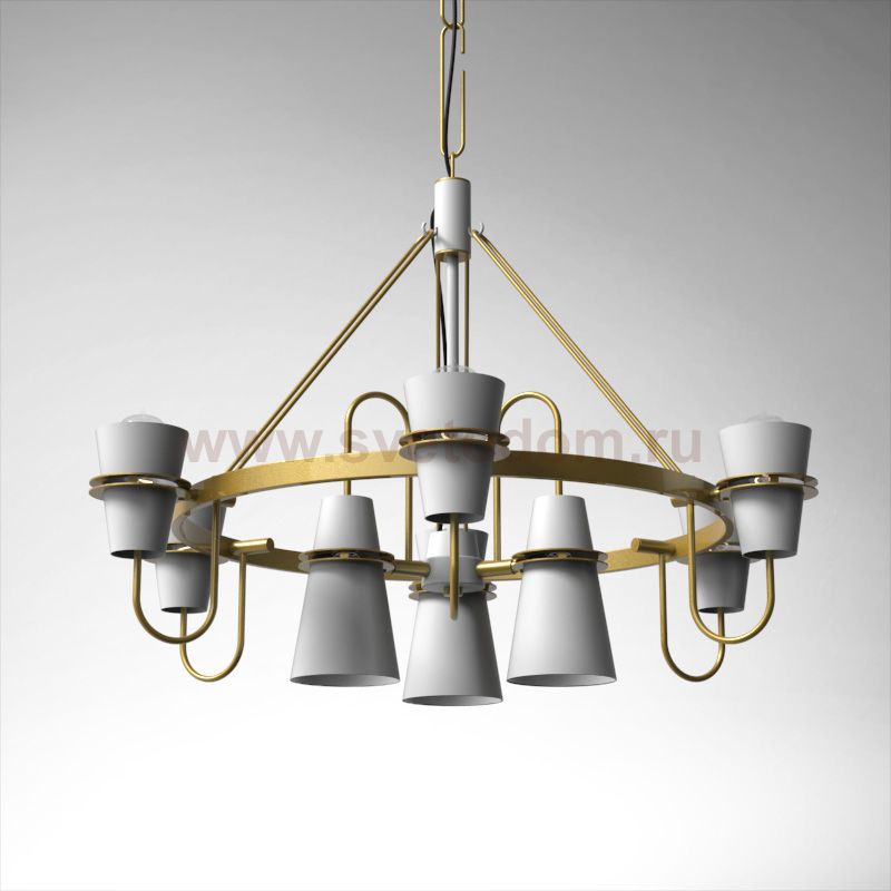 Подвесная люстра REINAR B D101 White ImperiumLoft 196746-26