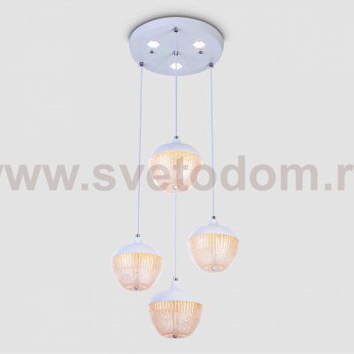 Подвесной светильник LED4U 1968-3+1 WH